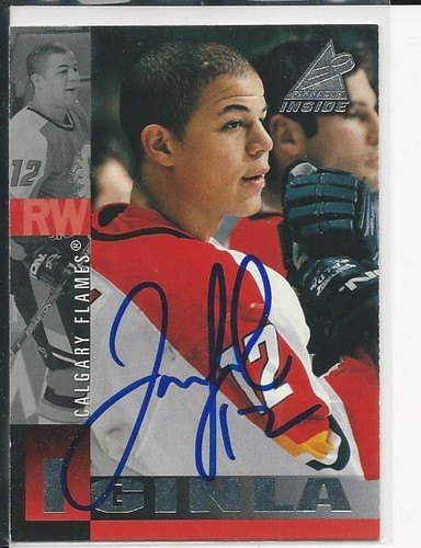 Carta hockey autografata 1997 - carta,