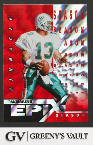 1997 pinnacle dan marino e17 - 1997,