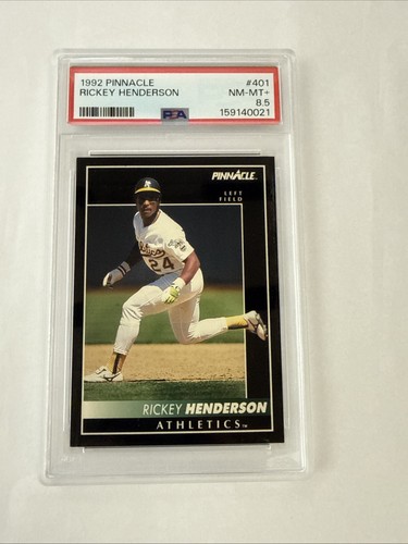 1992 pinnacle 401 rickey - 1992, pinnacle#401